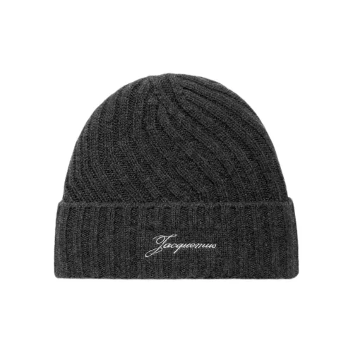 Jacquemus Кашемир Шапки-бини Унисекс Темно-серый