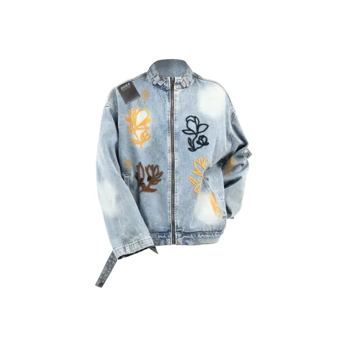 H.V.G.A Синий Унисекс Джинсовые куртки