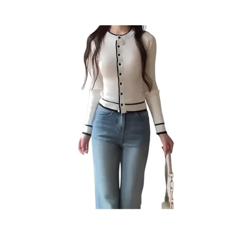 HAPG Экрю Женская Трикотажная Одежда