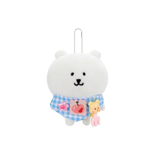 Дружба Joke Bear and Friends Collection Костюм Синий Клетчатый Медвежонок Ложка Плюшевый Брелок 10 см Высота