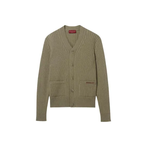 GUCCI Светло-зеленые мужские свитеры