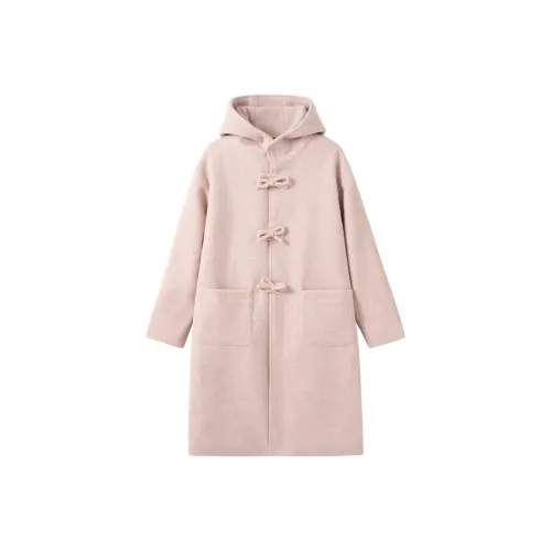 CTRTRC Розовое Женское Пальто