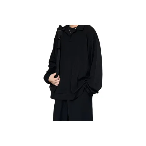 GANGZAI Черный Унисекс T-рубашки