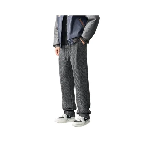 ZENGZHI Повседневные брюки свободный крой прямой крой унисекс