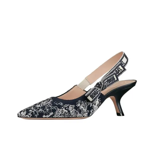 DIOR J'Adior Нестандартный каблук Высокие каблуки Женские Темно-синий