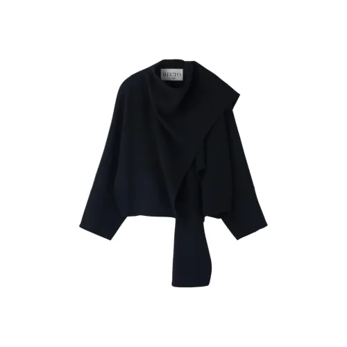 RECTO Ручная работа MUFFLER Пальто Женское