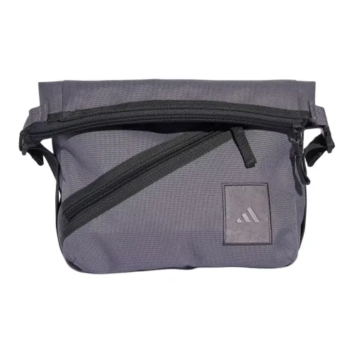 Adidas Дизайн Сумка через плечо Сумка на плечо Унисекс Темно-серый