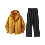 Ветровка и Комплект Брюк (Подсолнух + Черный)