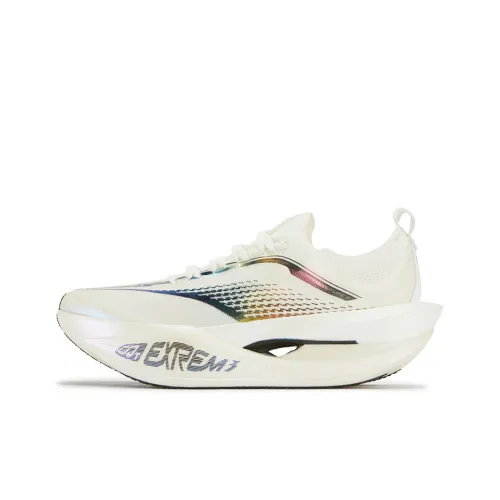 361° Feidiao Future 2,0 Беговые кроссовки Низкий топ Перо Белый Унисекс