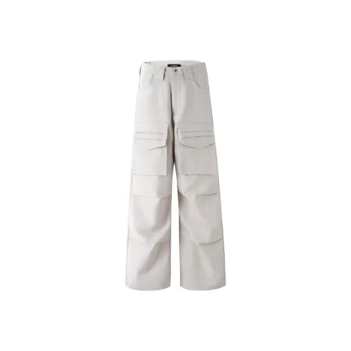 IXXPD Повседневные брюки Унисекс Белый