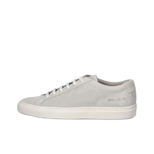 COMMON PROJECTS Низкие кроссовки для скейтбординга женские серые
