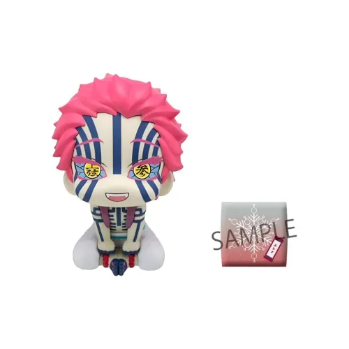 MegaHouse LOOKUP Demon Slayer Kimetsu No Yaiba Аказа Подушка для сидения Фигурки в стиле чиби