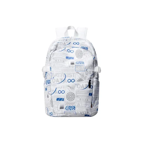 8atheist Полиэстер Рюкзак Стандартный Унисекс Звездный Белый