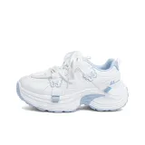 Белый светло-голубой