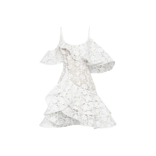 Oscar De La Renta Белые Женские Слиплатья