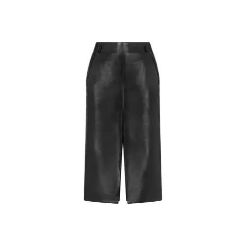 TF FW25 Кожа Длинный Юбка Женские