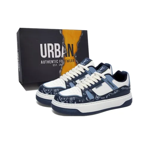 URBAN AUTHENTIC Износостойкие Легкие Противоскользящие Низкие Кроссовки для скейтбординга Мужские
