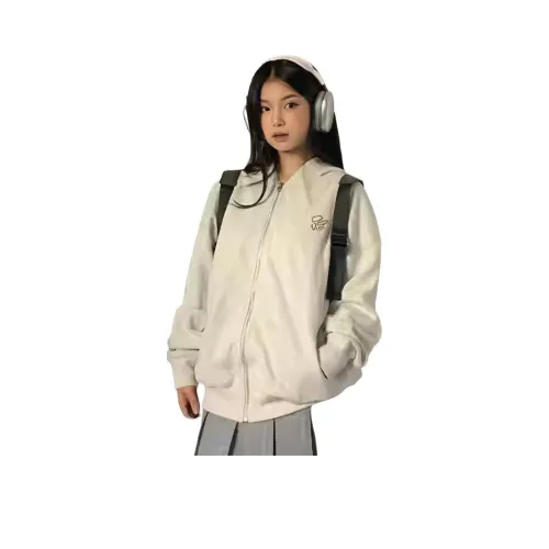 ZVJH Oats Фотиния Серый Унисекс Свитшоты