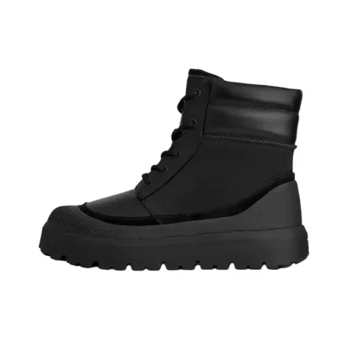 UGG Neumel High Погода Hybrid Теплоизоляционный Сноубутсы Мужской Черный