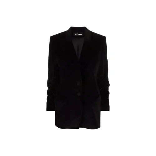 STYLAND Бизнес-костюм пальто женское черное
