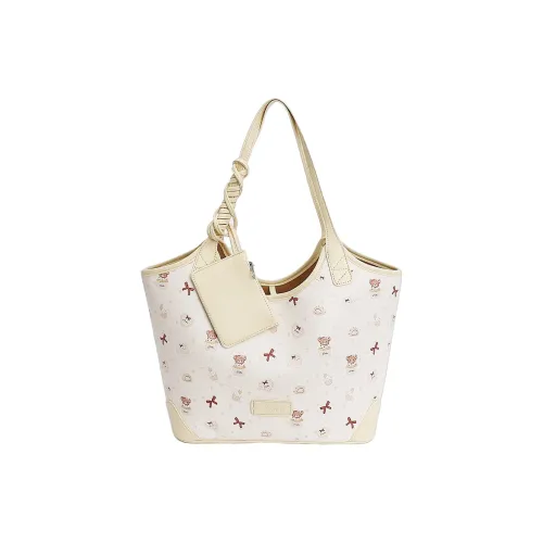 BRINCH ПУ (полиуретан) Сумка-тоут Сумка через плечо Стандартная Женская Желтая