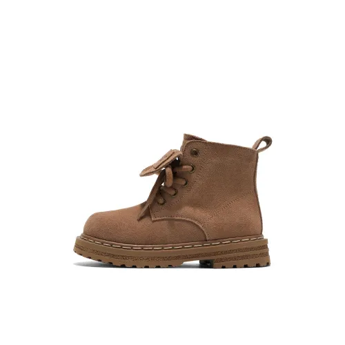 Ли совместный модель Slip Resistant Anti KICK Устойчивый к истиранию Высокий топ Детские Мартинсы