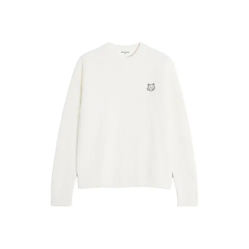 Maison Kitsune Белые Мужские Свитера