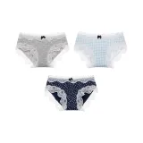 3 шт (B Комбо-Светло-серый + Светло-синий + Темно-синий)