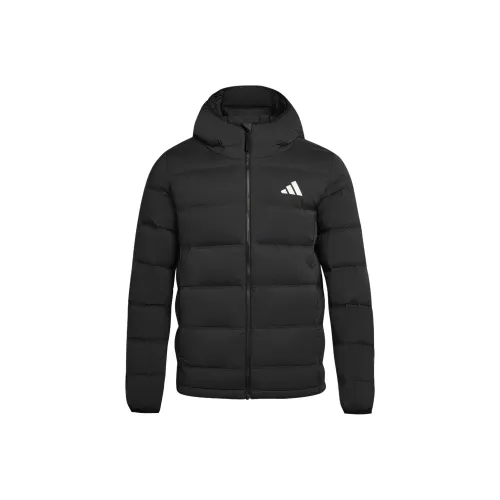 Adidas Helionic FW25 Эластичный С капюшоном Пуховик Мужской
