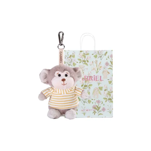 GABRIEL Naughty Cute Adorable Soft Little Monkey Plush Pendant 11cm Height