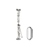 Прозрачный, блестящий, розовый, бабочка + одиночный, ромб, вырез, чехол