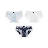 3 шт (E Комбо - Светло-синий + Темно-синий + Белый)