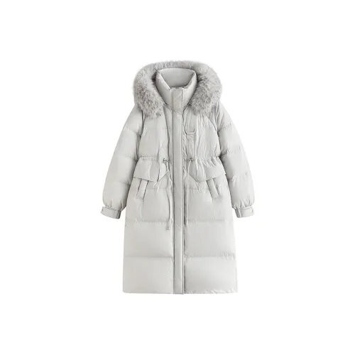 Inman Светло-серый Женский Пуховик