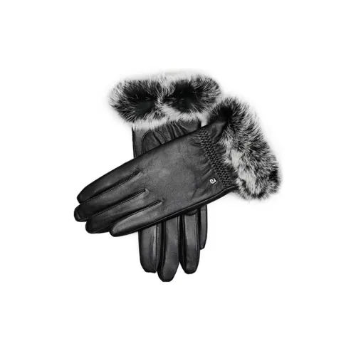 PIERRE CARDIN Sheepskin Перчатки Женские Черные