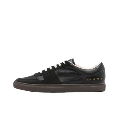 COMMON PROJECTS Низкие кроссовки для скейтбординга Мужские Черные
