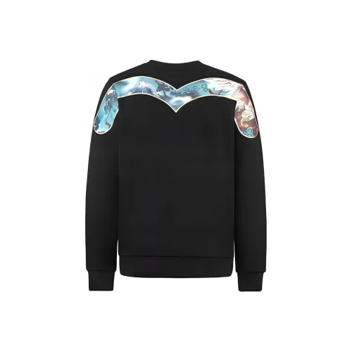 EVISU Черные Мужские Свитшоты