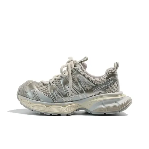 SUPEREDGE Противоскользящее покрытие Низкий топ Толстая подошва Кроссовки Унисекс