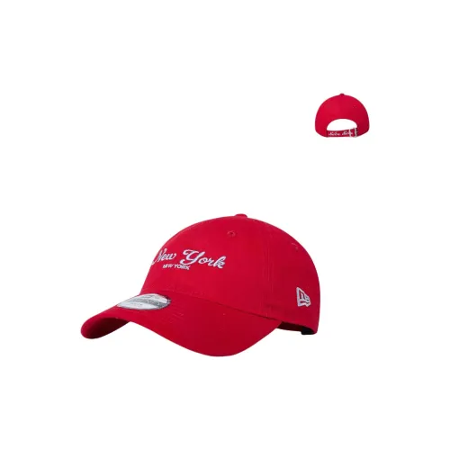 New Era Хлопковые кепки унисекс красный светло-оранжевый