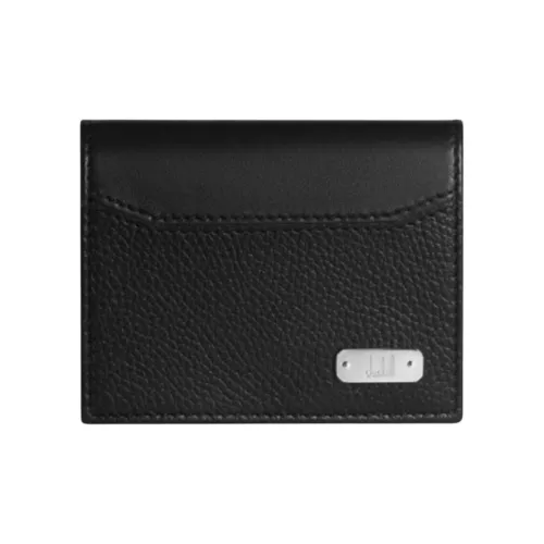 Dunhill Мужской кошелек из телячьей кожи черный