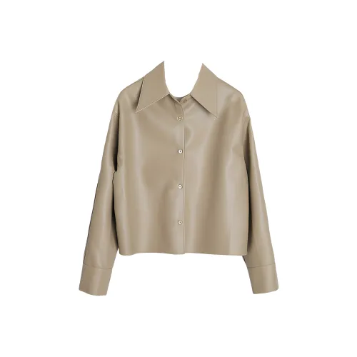 YQBTR Женские кожаные куртки