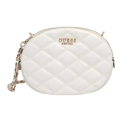 GUESS Полиуретан Сумка через плечо Женская Белая
