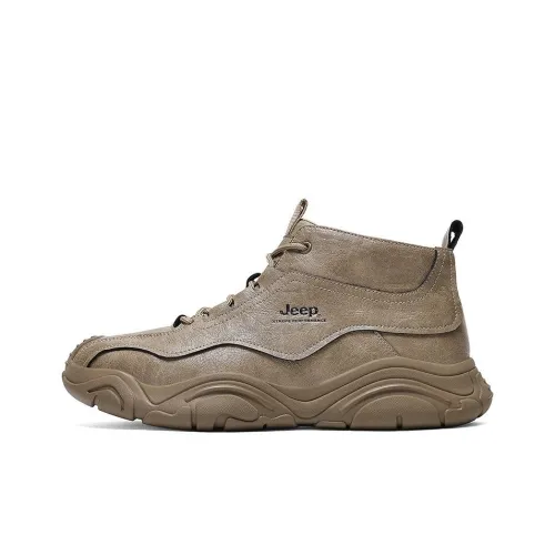 JEEP Амортизация устойчивый к истиранию дышащий баланс легкий MID топ уличная обувь мужской