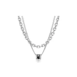 [Lightning Positioning Style] Маленькая круглая подвеска, цепочка для слоев