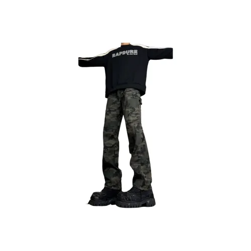 BEAR UNION Камуфляж Унисекс Джинсы