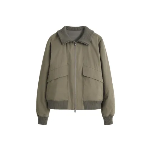 COS Оливково-серый Мужские Куртки