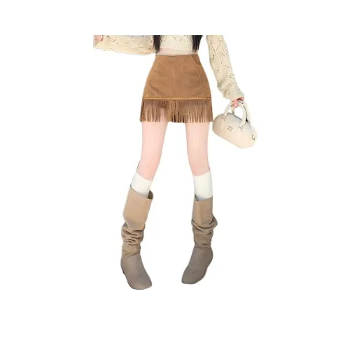 SNZX Повседневные короткие юбки женские