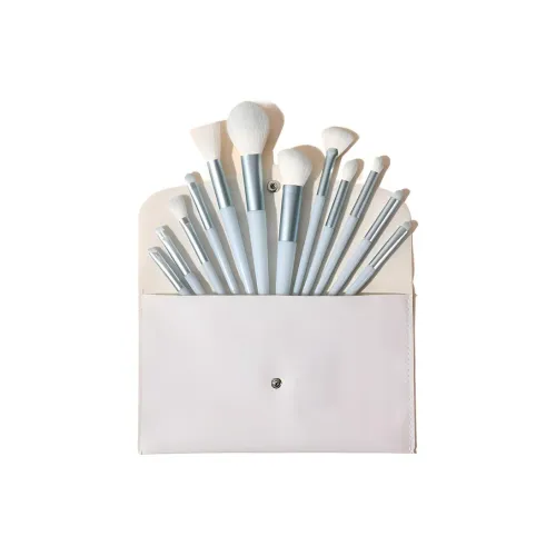 TLXT Мягкая щетка для тени для век с мягкими щетинами заостренная щетка для румян набор из 12 щеток для макияжа