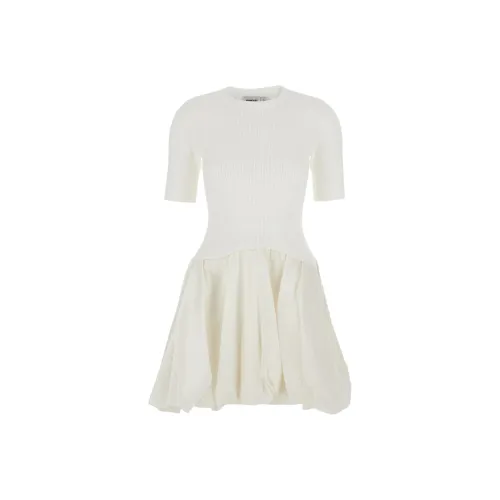 JONATHAN SIMKHAI Короткое платье с короткими рукавами женское