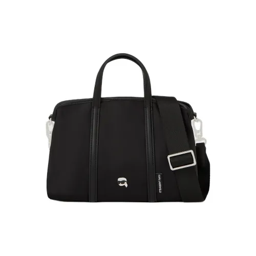 Karl Lagerfeld IKON Полиамид Сумка Маленькая Женская Черная