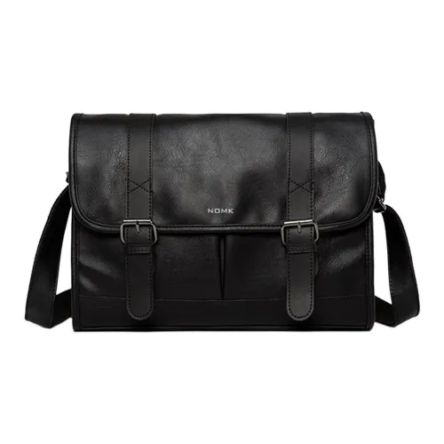 NOMK ПУ (полиуретан) Cortex Рабочая одежда Сумка Курьерская сумка Рюкзак Сумка через плечо Стандартная Унисекс Черный
